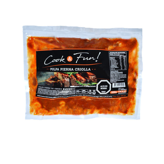 Pulpa Criolla Refrigerado Cook & Fun 500 gr Caja 7 Kg